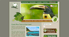 Desktop Screenshot of ecoletravel.com